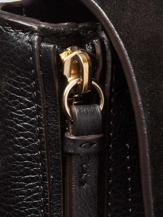 Chloe Black Leather and Suede Mini Faye Backpack main image 10